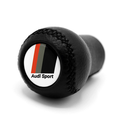  Audi Sport Кожаная рукоятка рычага переключения передач B2 80 90 100 200 V8 81 85 89 резьбовая