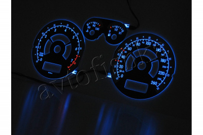 Volkswagen Sharan, Ford Galaxy светодиодные шкалы (циферблаты) на панель приборов